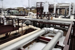 oil sands pump facility