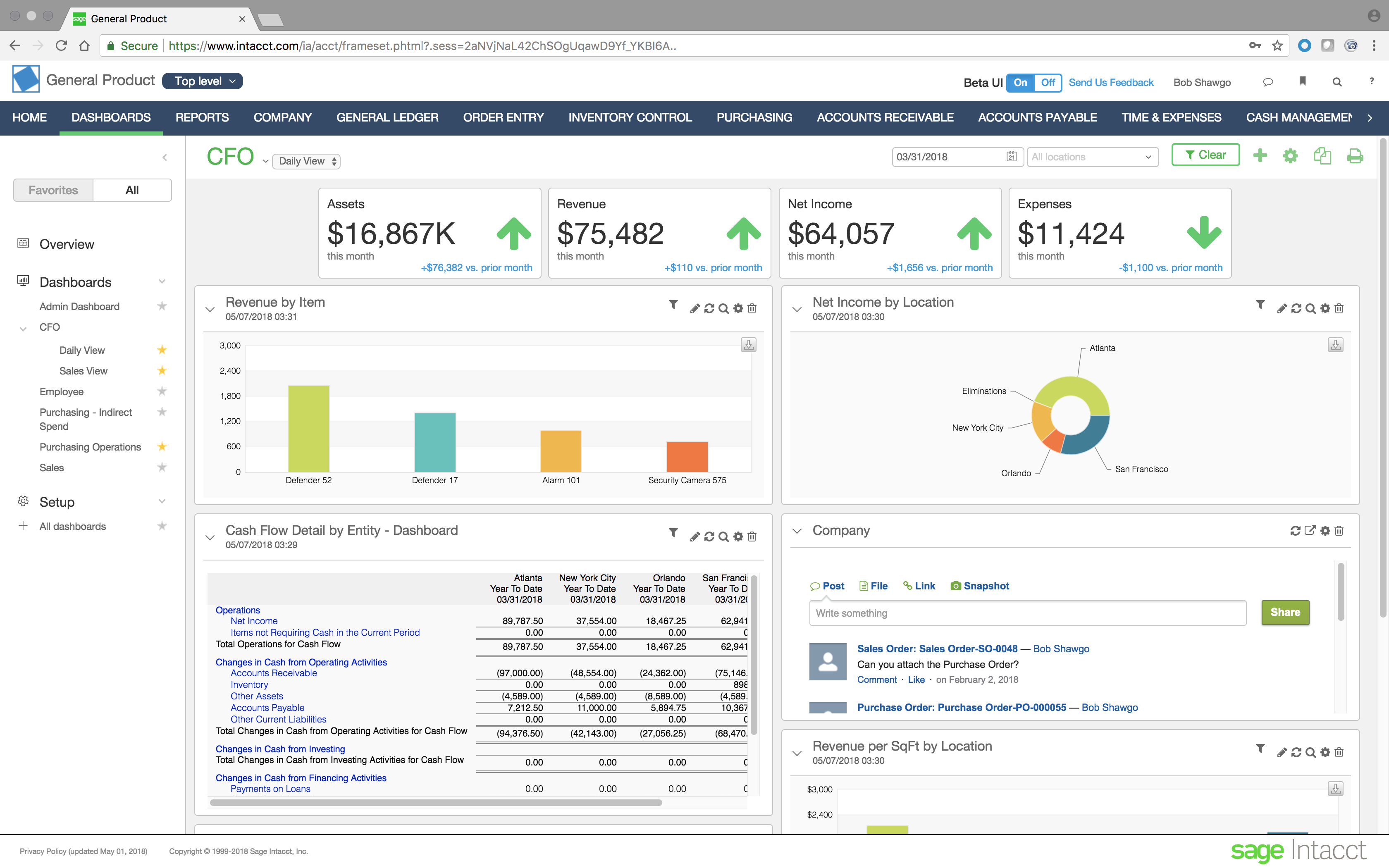 Intacct Chart Of Accounts